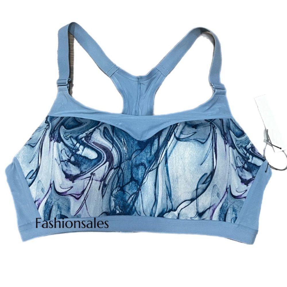 Victoria’s Secret Incredible Maximum Support sport bra blue marble swirl